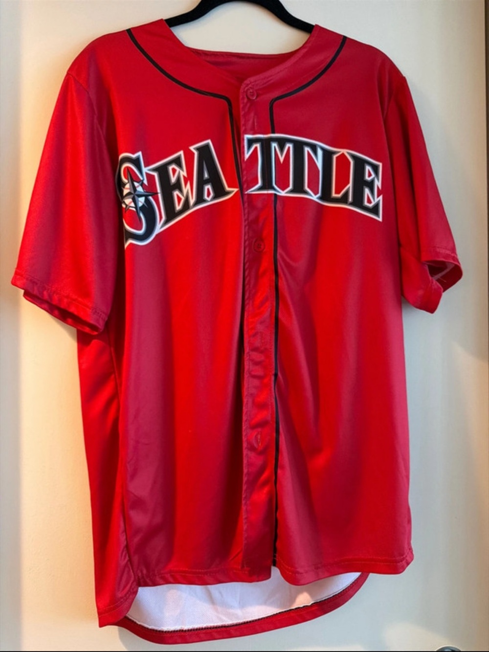 Seattle Mariners Special Authentic / Official Seattle University RedHawks Jersey